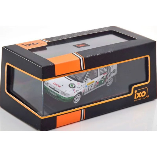 1:43 Масштабная модель SKODA Felicia Kit Car #17 "koda Motorsport" Triner/Stanc 13 место Rally Monte Carlo 1996