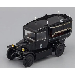 1:43 Масштабная модель BERLIET VTB Corbillard Electrique, black