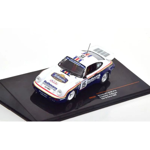 1:43 Масштабная модель PORSCHE 911 SC RS (954) #15 "Rothmans Porsche Rally Team" Coleman/Morgan 4 место Rally Tour de Corse 1985