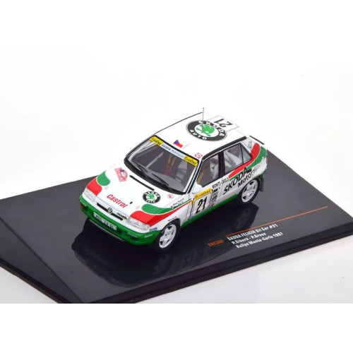 1:43 Масштабная модель SKODA Felicia Kit Car #21 "koda Motorsport" Sibera/Gross 12 место Rally Monte Carlo 1997