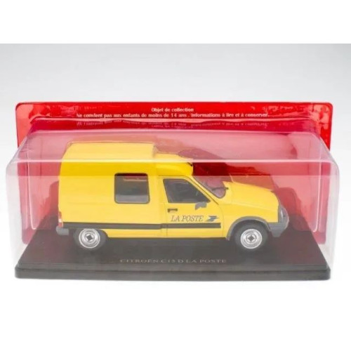 1:43 Масштабная модель CITROEN C15 D Van "La Poste" 1989 Yellow