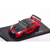 1:43 Масштабная модель NISSAN 35 GT-RR LB Silhouette WORKS GT (тюнинг R35) (2019) Metallic Red/Black