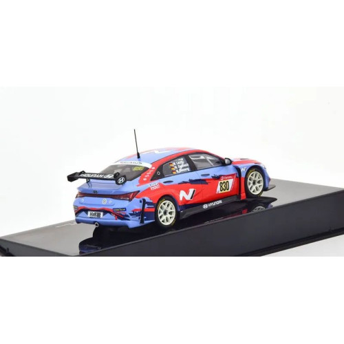 1:43 Масштабная модель HYUNDAI Elantra N TCR #830 "Hyundai Motor Sport N" Basseng/Lauck/Oestreich 24h Nrburgring (2021)