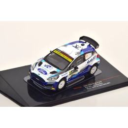 1:43 Масштабная модель FORD Fiesta R5 MkII #23 "MoviSport" WRC2 Грязин/Александров 13 место Rally Acropolis (2021)