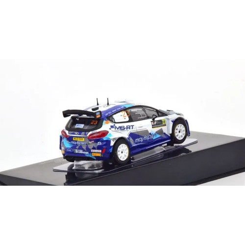 1:43 Масштабная модель FORD Fiesta R5 MkII #23 "MoviSport" WRC2 Грязин/Александров 13 место Rally Acropolis (2021)