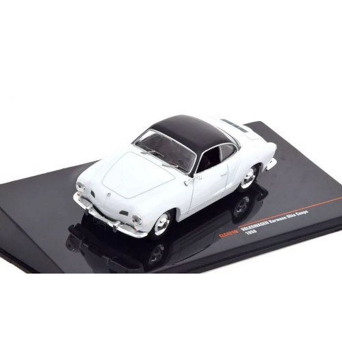 1:43 Масштабная модель VOLKSWAGEN Karmann Ghia Coupe (1958), White/Black