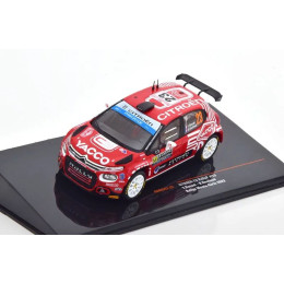 1:43 Масштабная модель CITROEN C3 Rally2 №23 Rally Monte Carlo, Rossel/Boulloud (2022)