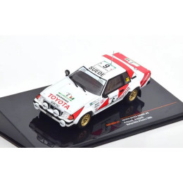 1:43 Масштабная модель TOYOTA Celica 2000 GT №6 Premoto Toyota Team" Eklund/Spjuth 2 место Rally Cote d Ivoire(1982)