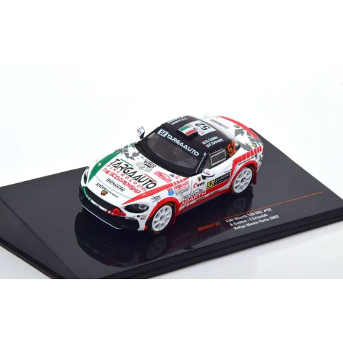 1:43 Масштабная модель FIAT Abarth 124 RGT №52 Gobbin/Grimaldi Rally Monte Carlo(2022)