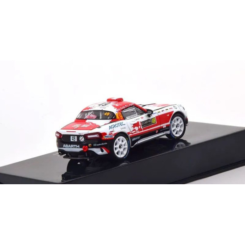 1:43 Масштабная модель FIAT Abarth 124 RGT №49 Rada/Jugas Rally Monte Carlo(2022)