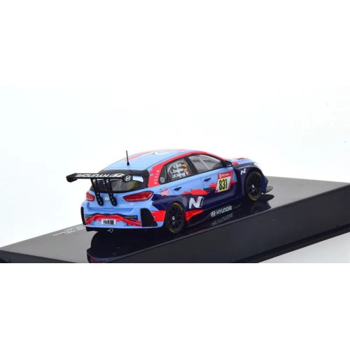 1:43 Масштабная модель HYUNDAI i30 N TCR №831 "Hyundai Motor Sport N" Engstler/Still/Vernay 24h Nurburgring(2021)