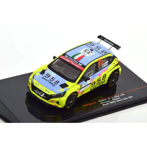 1:43 Масштабная модель HYUNDAI i20 N Winner WRC3 Rally Monza, Crugnola/Ometto (2021)