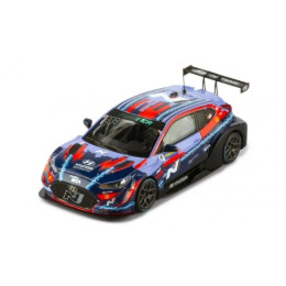 1:43 Масштабная модель HYUNDAI Veloster N ETCR #8 "Hyundai Motor Sport N" Farfus Pau-Arnos (2021)