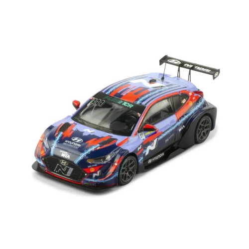 1:43 Масштабная модель HYUNDAI Veloster N ETCR #27 "Hyundai Motor Sport N" Filippi Pau-Arnos (2021)