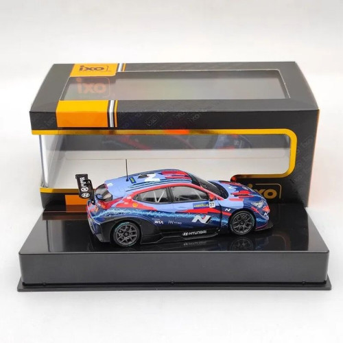 1:43 Масштабная модель HYUNDAI Veloster N ETCR #27 "Hyundai Motor Sport N" Filippi Pau-Arnos (2021)