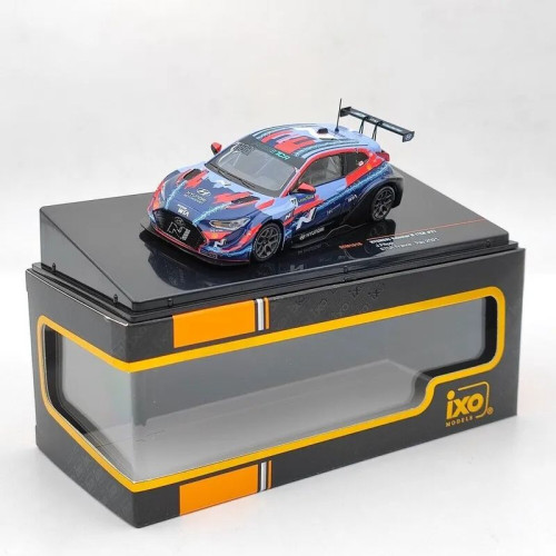 1:43 Масштабная модель HYUNDAI Veloster N ETCR #27 "Hyundai Motor Sport N" Filippi Pau-Arnos (2021)