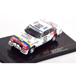 1:43 Масштабная модель PEUGEOT 504 Coupe V6 № 02 Rally Cote d Ivoire, Nicolas/Gamet (1978)