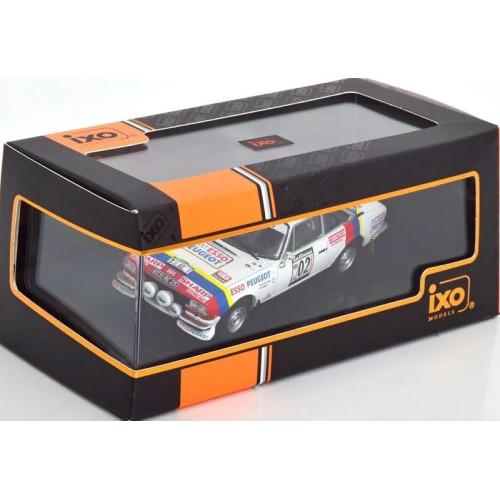 1:43 Масштабная модель PEUGEOT 504 Coupe V6 № 02 Rally Cote d Ivoire, Nicolas/Gamet (1978)