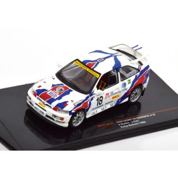 1:43 Масштабная модель FORD Escort RS Cosworth №18 Rally Bohemia, Blahna/Pelc (1996)