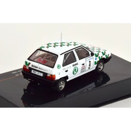 1:43 Масштабная модель SKODA Favorit 136L №9 Rally Monte Carlo, Sibera/Gross (1993)