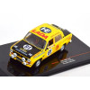 1:43 Масштабная модель LADA FIAT 1600r N 81 Ally Acropolis 1977 S.brundza - A.brum, Yellow Matt Black