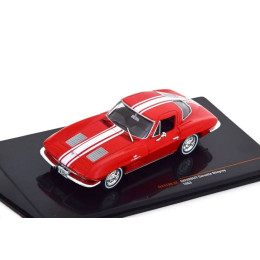 1:43 Масштабная модель CHEVROLET Corvette C2 Stingray (1963), red white