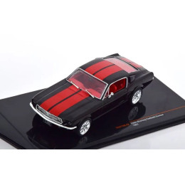 1:43 Масштабная модель FORD Mustang Fastback Custom (1967), black red