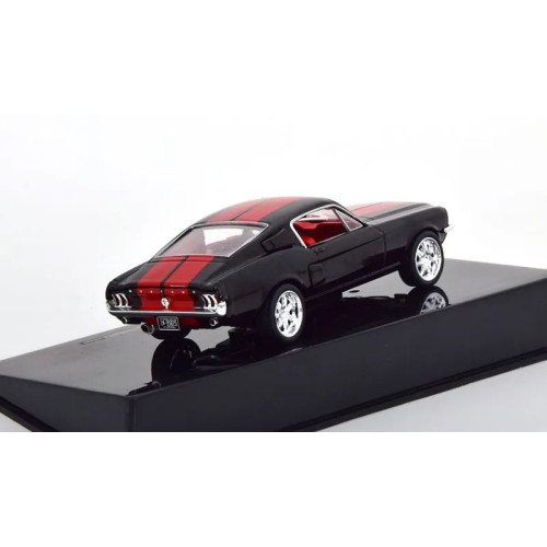 1:43 Масштабная модель FORD Mustang Fastback Custom (1967), black red