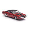 1:43 Масштабная модель DODGE Charger R/T (1970), red flatblack