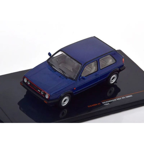 1:43 Масштабная модель VOLKSWAGEN Golf II GTI (1984), Blue Metallic