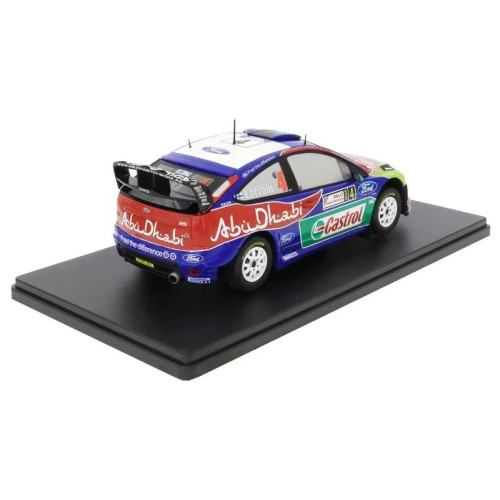 1:24 Масштабная модель Ford Focus RS WRC #4 "Ford WRT" Latvala/Anttila победитель Rally Sardinia 2009