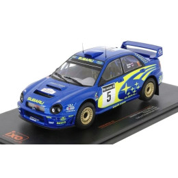 1:24 Масштабная модель SUBARU Impreza S7 WRC #5 "Subaru WRT" Burns/Reid 3 место Rally Great Britain Чемпион мира 2001