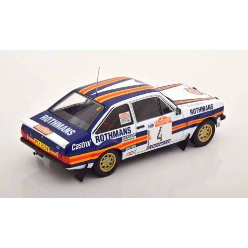 1:24 Масштабная модель FORD Escort MKII RS 1800 #8 "Rothmans Rally Team" Mikkola/Hertz 3 место Rally San Remo 1980