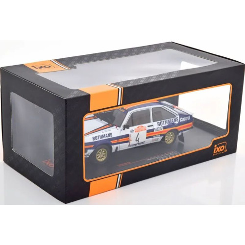 1:24 Масштабная модель FORD Escort MKII RS 1800 #8 "Rothmans Rally Team" Mikkola/Hertz 3 место Rally San Remo 1980