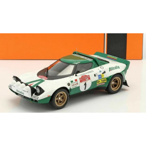 1:18 Масштабная модель LANCIA Stratos HF #1 "Alitalia" Munari/Mannucci Rally San Remo 1975