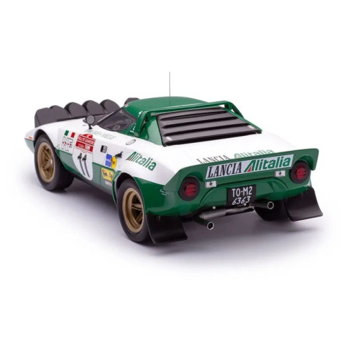 1:18 Масштабная модель LANCIA Stratos HF #11 "Alitalia" Waldegard/Thorszelius победитель Rally San Remo 1975