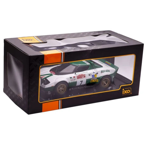 1:18 Масштабная модель LANCIA Stratos HF #7 "Alitalia" Pinto/Bernacchini Rally San Remo 1975