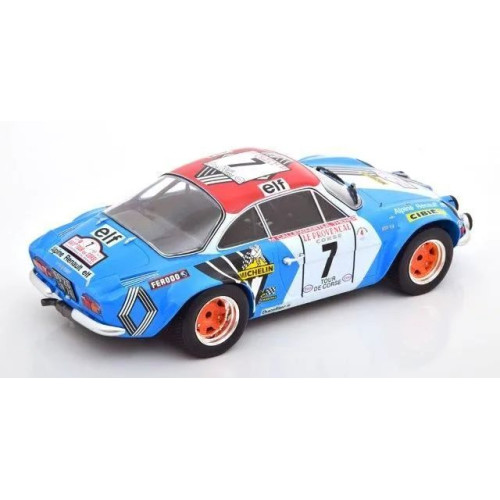 1:18 Масштабная модель RENAULT Alpine A110 #7 Therier/Callewaert 3 место Tour De Course 1973