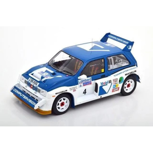 1:43 Масштабная модель MG METRO 6R4 #4 T.Pond/R.Arthur RAC Rally 1986