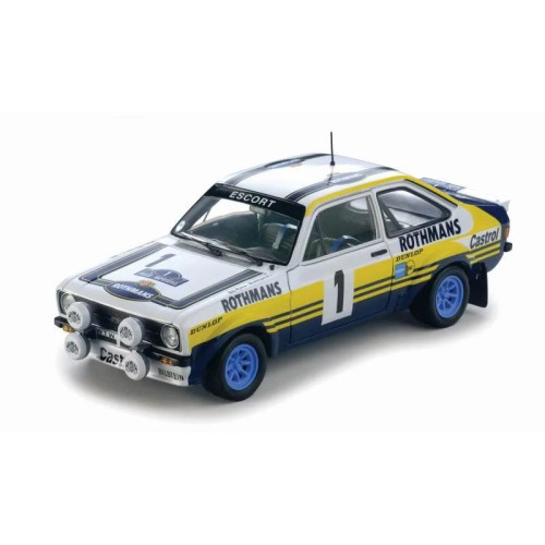 1:18 Масштабная модель FORD Escort MKII RS 1800 #1 "Rothmans" B.Waldegard/H.Thorszelius Rally Acropolis 1979