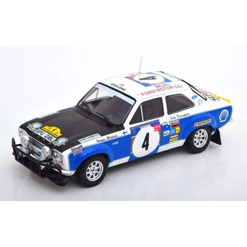 1:18 Масштабная модель FORD Escort MkI RS 1600 #4 "Ford Motor Co. Ltd" Mikkola/Davenport Safari Rally 1973