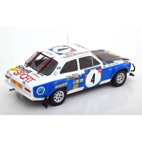 1:18 Масштабная модель FORD Escort MkI RS 1600 #4 "Ford Motor Co. Ltd" Mikkola/Davenport Safari Rally 1973