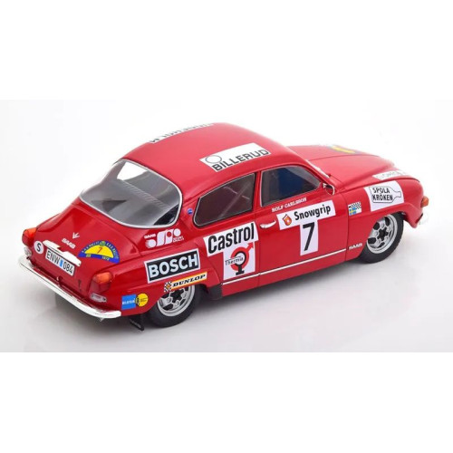 1:18 Масштабная модель SAAB 96 V4 #7 "Arvika MK" Eklund/Carlsson Rally Sweden 1973