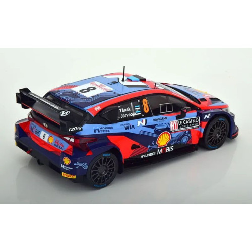 1:18 Масштабная модель HYUNDAI i20 N Rally1 №8 Rally Monte Carlo, Tnak/Jrveoja (2022)