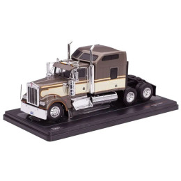 1:43 Масштабная модель Kenworth W 900 седельный тягач 1999 коричневый металлик с кремовым