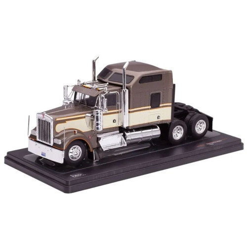 1:43 Масштабная модель Kenworth W 900 седельный тягач 1999 коричневый металлик с кремовым