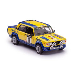 1:43 Масштабная модель Волжский-2105 ВФТС #11 Barum Team Lank/Tce 2 Место Rally Valaska Zima 1984