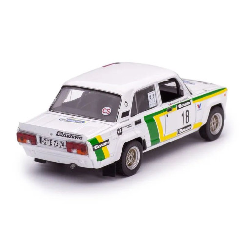 1:43 Масштабная модель Lada ВАЗ-2105 ВФТС #18 Blahna/Schovanek Tribec Rally 1988