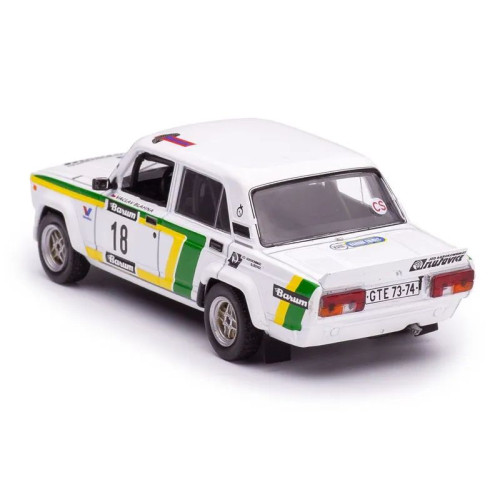 1:43 Масштабная модель Lada ВАЗ-2105 ВФТС #18 Blahna/Schovanek Tribec Rally 1988