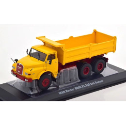 1:43 Масштабная модель MAN Hauber DHAK 26 280 6x6 самосвал, (1971), Yellow